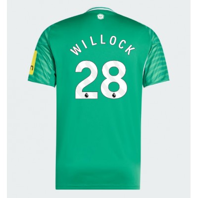 Moški Nogometni dresi Newcastle United Joe Willock #28 Gostujoči 2025-26 Kratek Rokav Moški Nogometni dresi Newcastle United Joe Willock #28 Gostujoči 2025-26 Kratek Rokav